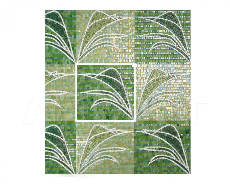 Glass 3 Sicis Artistic Lawn Green N06 29,6х29,6 см. (реплика)
