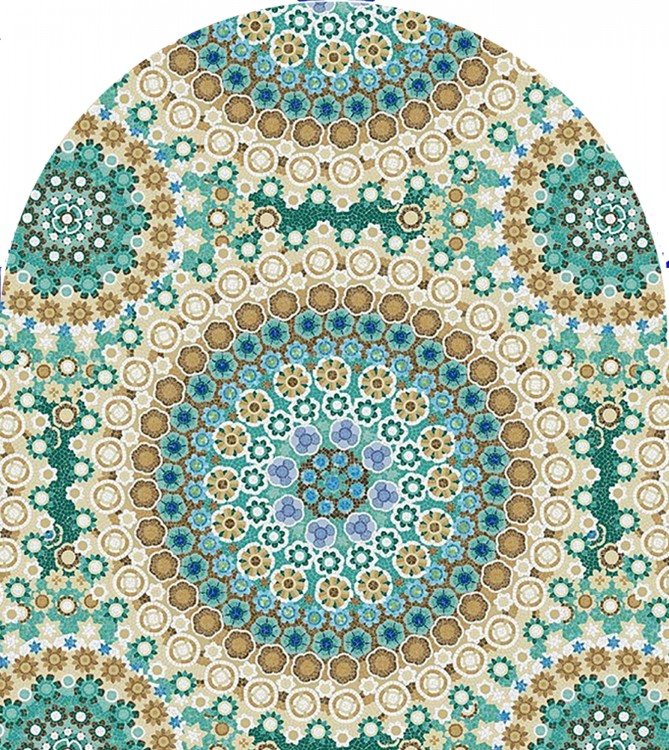 Панно арабески для хамама (200х225 см)