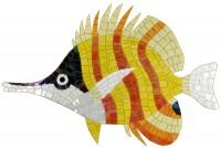 Коралловая рыбка - 3 (габариты 45х30 см.)