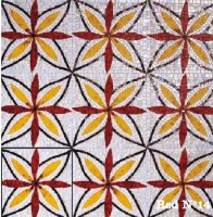 Glass 3 Sicis Artistic Red N14 29,6х29,6 см. (реплика)
