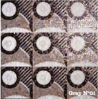 Glass 3 Sicis Artistic Gray N01 29,6х29,6 см. (реплика)