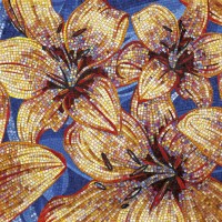 SICIS FLOWER POWER FLO 4B 120x120 cm (реплика)