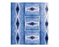 Glass 3 Sicis Artistic Blue N11 29,6х29,6 см. (реплика)