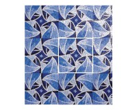 Glass 3 Sicis Artistic Blue N20 29,6х29,6 см. (реплика)