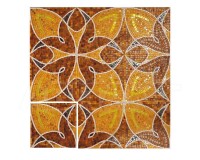 Glass 3 Sicis Artistic Brown N05 29,6х29,6 см. (реплика)