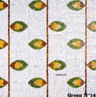 Glass 3 Sicis Artistic Green N14 29,6х29,6 см. (реплика)