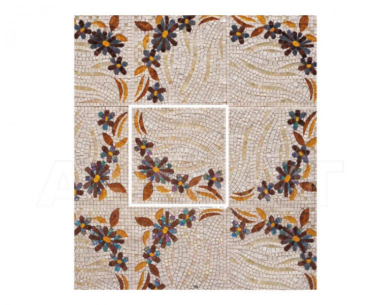 Glass 3 Sicis Artistic Brown N11 29,6х29,6 см. (реплика)