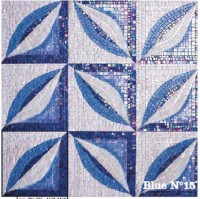 Glass 3 Sicis Artistic Blue N15 29,6х29,6 см. (реплика)