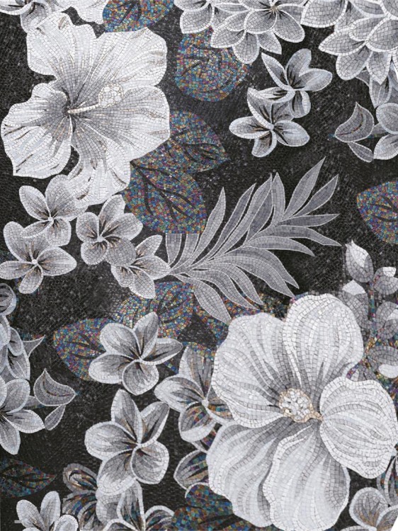 SICIS FLOWER POWER FLO 13B&W SP 180x240 cm (реплика)