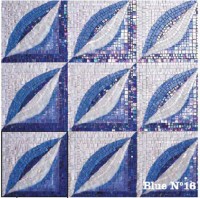 Glass 3 Sicis Artistic Blue N16 29,6х29,6 см. (реплика)