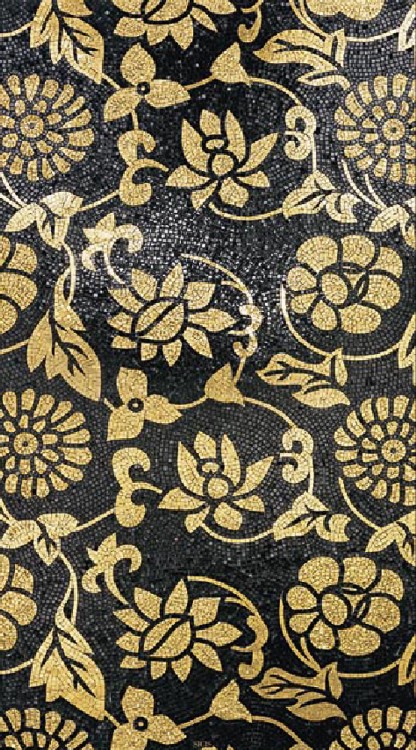 SICIS MODULAR PATTERN FILLIDE GOLD 94x180 cm (реплика)