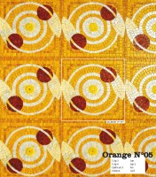 Glass 3 Sicis Artistic Orange N05 29,6х29,6 см. (реплика)
