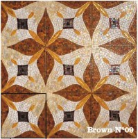 Glass 3 Sicis Artistic Brown N09 29,6х29,6 см. (реплика)