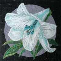 Deco flowers 1B&C 80х80 cm