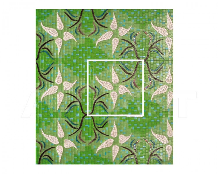Glass 3 Sicis Artistic Lawn Green N14 29,6х29,6 см. (реплика)