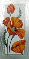 Deco flowers 3W&C 40х80 cm