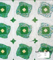 Glass 3 Sicis Artistic Lawn Green N11 29,6х29,6 см. (реплика)