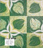 Glass 3 Sicis Artistic Lawn Green N02 29,6х29,6 см. (реплика)