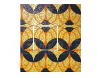 Glass 3 Sicis Artistic Orange N07 29,6х29,6 см. (реплика)