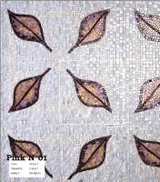 Glass 3 Sicis Artistic Pink N01 29,6х29,6 см. (реплика)