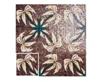 Glass 3 Sicis Artistic Petrol N04 29,6х29,6 см. (реплика)