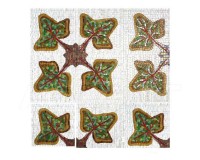 Glass 3 Sicis Artistic Petrol N06 29,6х29,6 см. (реплика)