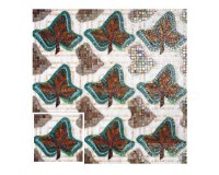 Glass 3 Sicis Artistic Petrol N14 29,6х29,6 см. (реплика)