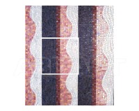 Glass 3 Sicis Artistic Pink N05 29,6х29,6 см. (реплика)