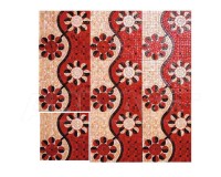 Glass 3 Sicis Artistic Red N03 29,6х29,6 см. (реплика)