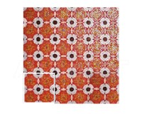 Glass 3 Sicis Artistic Red N10 29,6х29,6 см. (реплика)