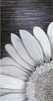 SICIS FLOWER POWER FLO 1B&W 150x290 cm (реплика)