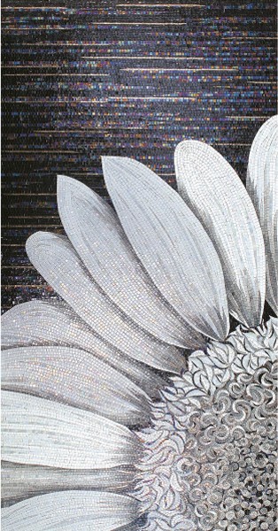 SICIS FLOWER POWER FLO 1B&W 150x290 cm (реплика)