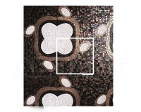 Glass 3 Sicis Artistic Sea Blue N02 29,6х29,6 см. (реплика)