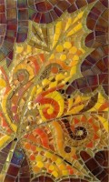 Кленовый лист 01 (15х25 см)