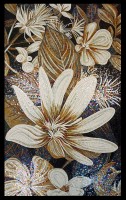 SICIS FLOWER POWER FLO 4B&W 150x250 beige cm (реплика)