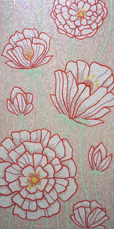 Deco flowers 9C&C 100х200 cm