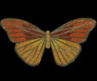 BUTTERFLY DECO  01R 40х20 cm