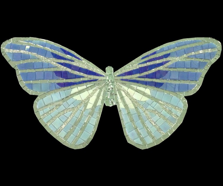 BUTTERFLY DECO  01B 40х20 cm