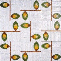 Glass 3 Sicis Artistic Green N15 29,6х29,6 см. (реплика)