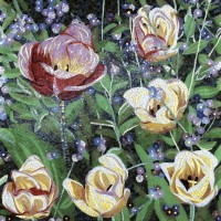 SICIS FLOWER POWER FLO 2P 120x120 cm (реплика)