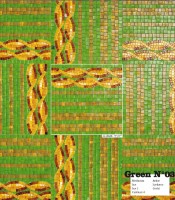 Glass 3 Sicis Artistic Green N03 29,6х29,6 см. (реплика)