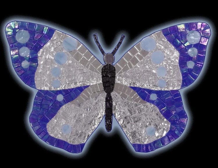 BUTTERFLY DECO  05 SB 40х25 cm