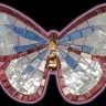 BUTTERFLY DECO  06V 20х12 cm