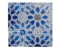 Glass 3 Sicis Artistic Blue N02  29,6х29,6 см. (реплика) 