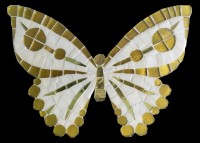 BUTTERFLY DECO  07 GW 24х17 cm