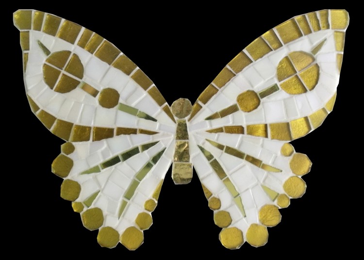 BUTTERFLY DECO  07 GW 24х17 cm