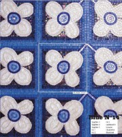 Glass 3 Sicis Artistic Blue N14 29,6х29,6 см. (реплика)